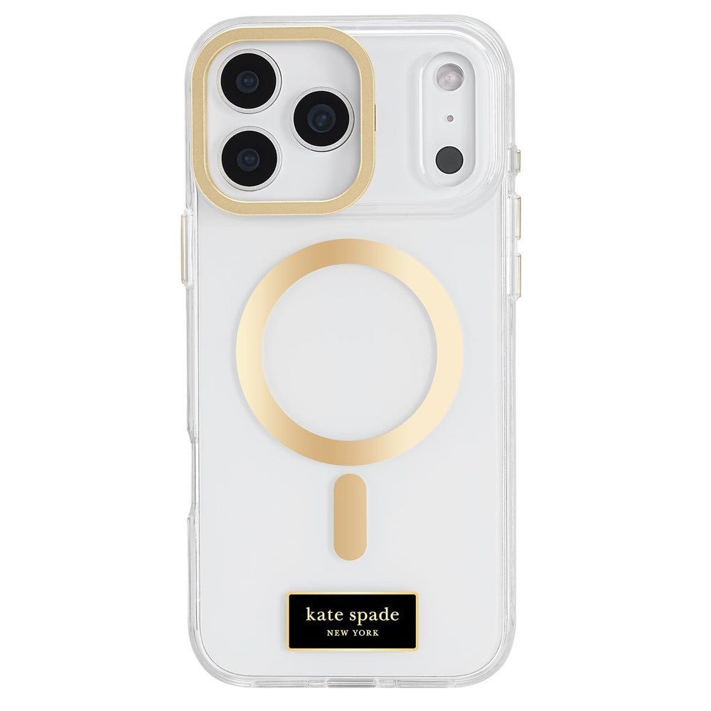 Kate Spade iPhone 18 /17 Pro Max Case, Icon Clear