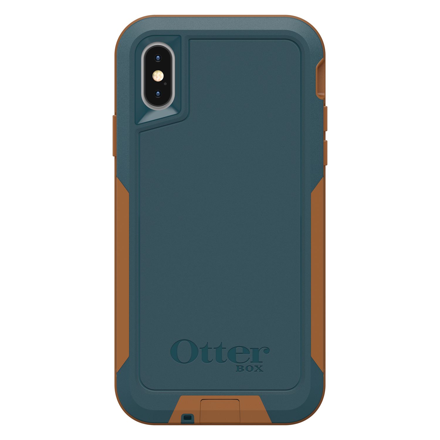 OtterBox iPhone Xs Strada Series, Shadow (Black/Pewter)