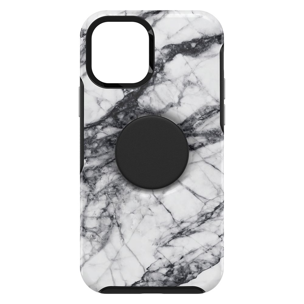 OtterBox Otter + Pop iPhone 12 mini Symmetry, White Marble