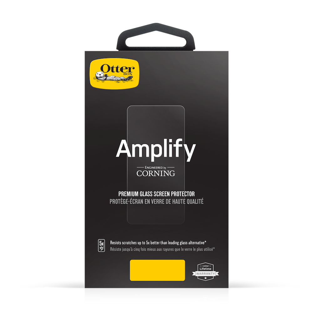 OtterBox iPhone 12 Pro Max Amplify Glass, Clea