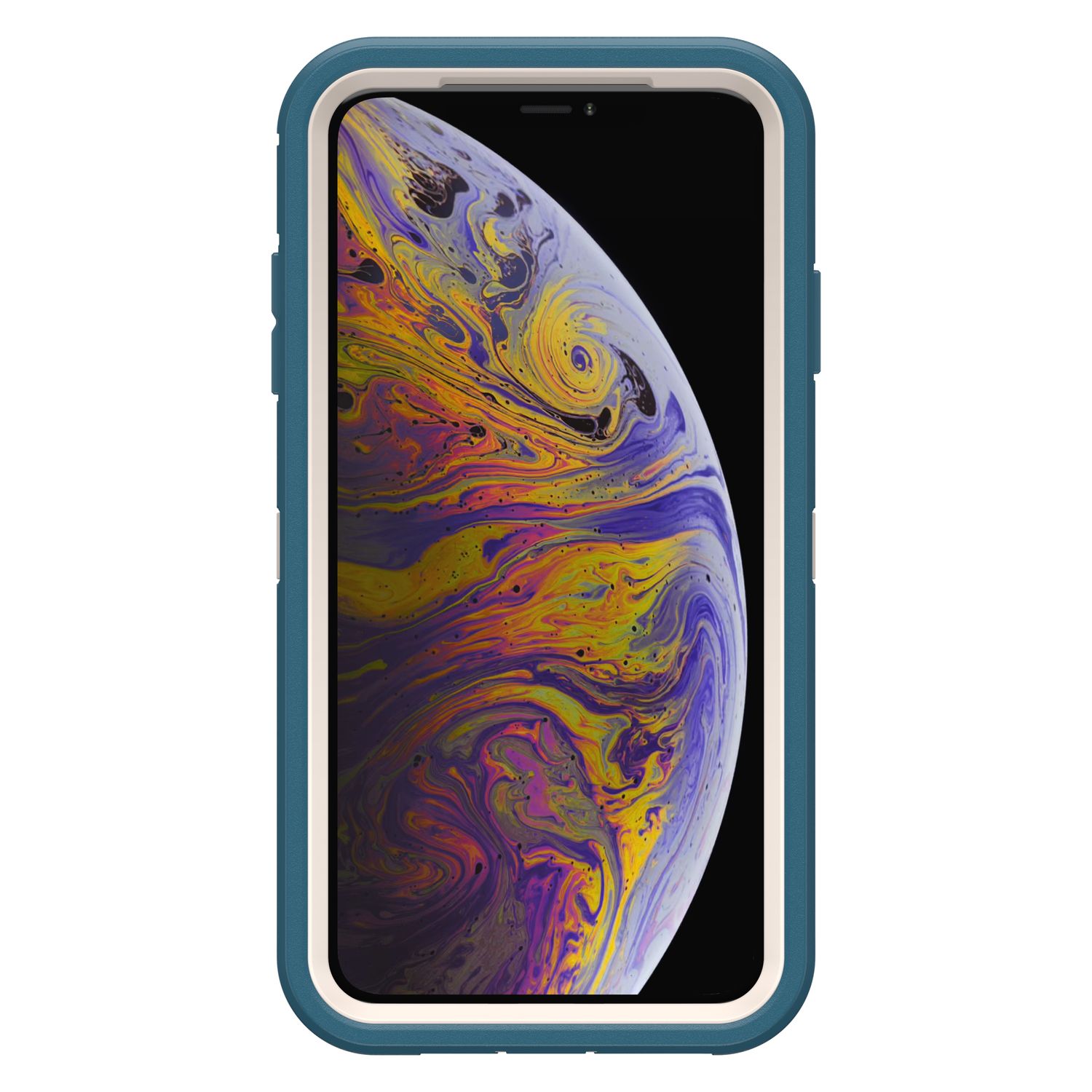 OtterBox iPhone Xs Max Defender Series, Big Sur (Beige/Corsair)