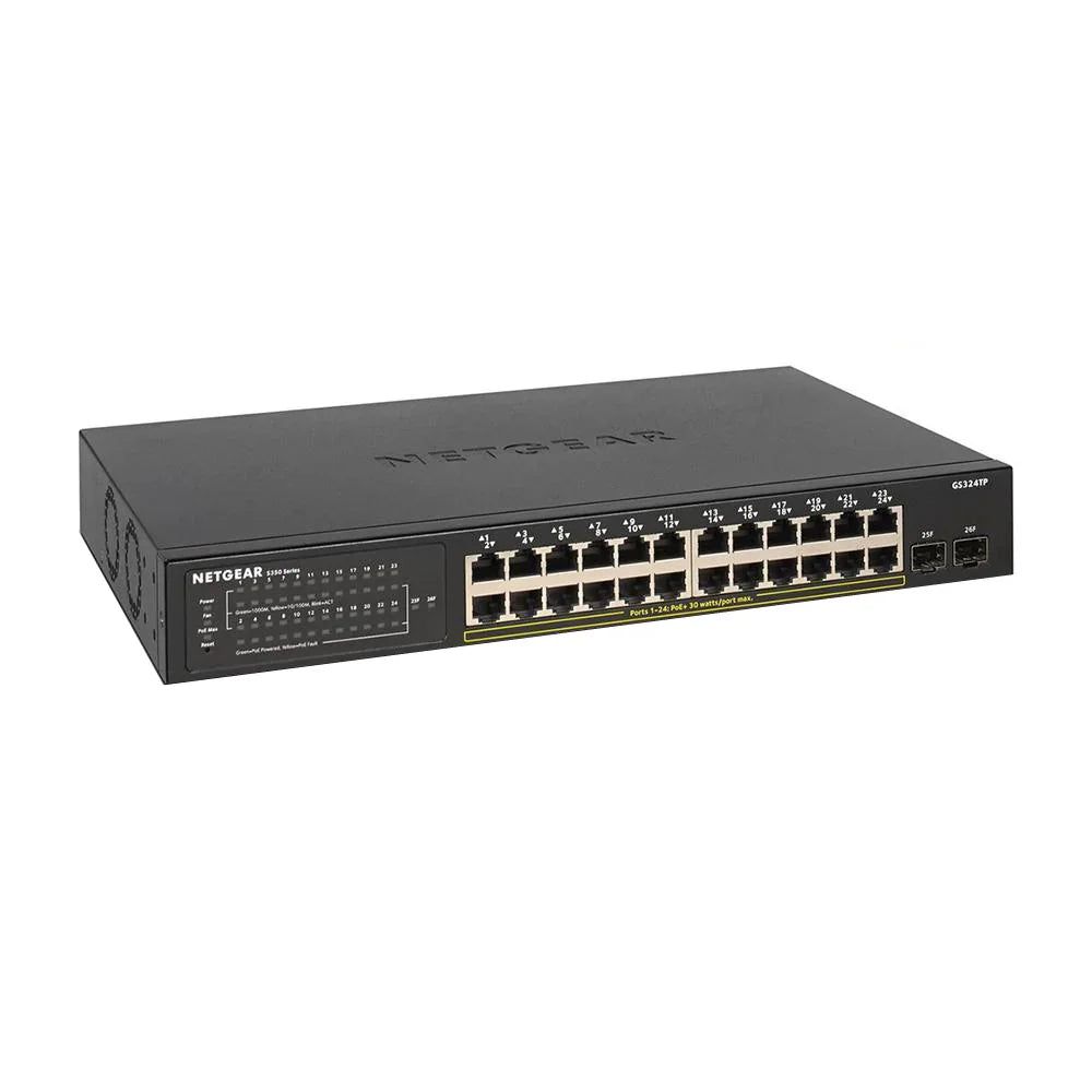 NETGEAR 26-Port Gigabit GS324TP-100EUS