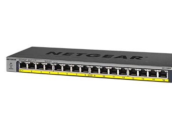 NETGEAR 16-Port Gigabit GS116PP-100EUS