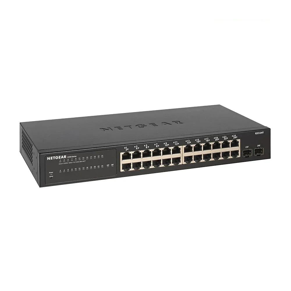 NETGEAR 26-Port Gigabit GS324T-100EUS