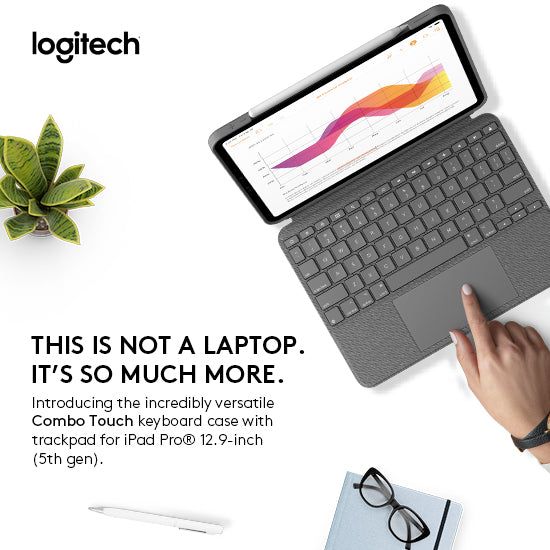Logitech Combo Touch 12.9-inch 5th Gen iPad Pro