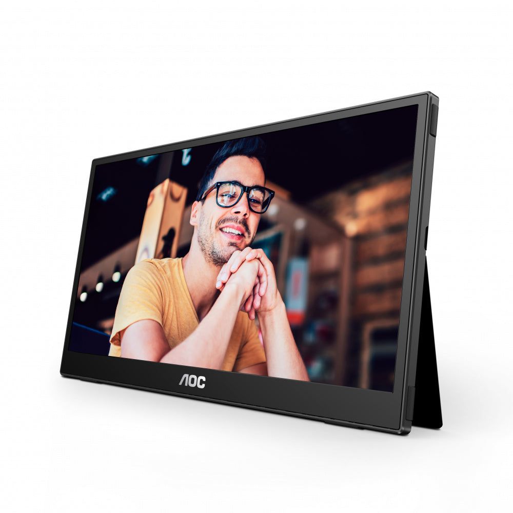 AOC 15.6" 16T3E 10-Point Touch USB-C Portable Monitor