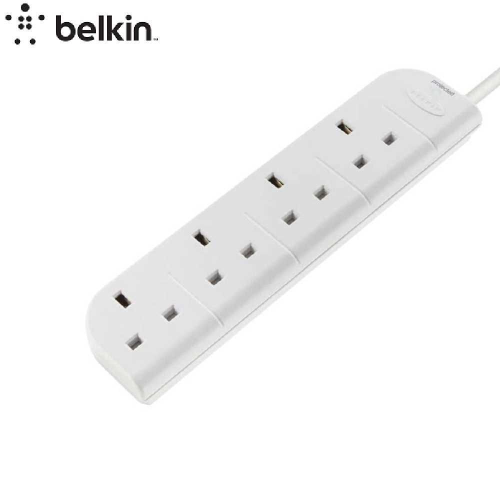Belkin F9E400SA3M 4-Socket Surge Protector 3m