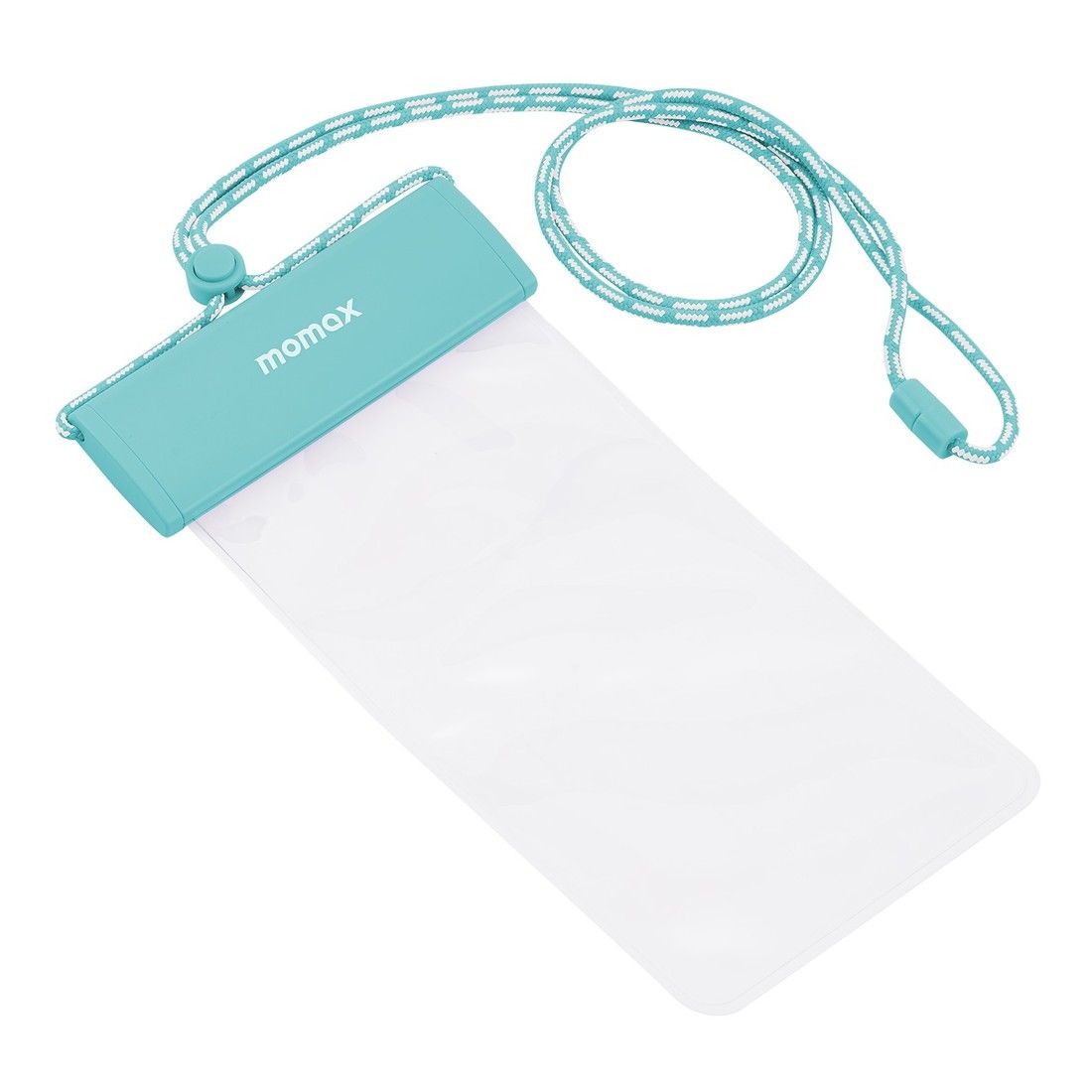Momax SR25C Waterproof Pouch Universal with Neck Strap, Blue