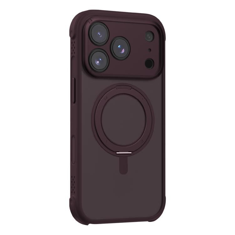 Momax iPhone 18 Pro Hoop Case, Cherry Red