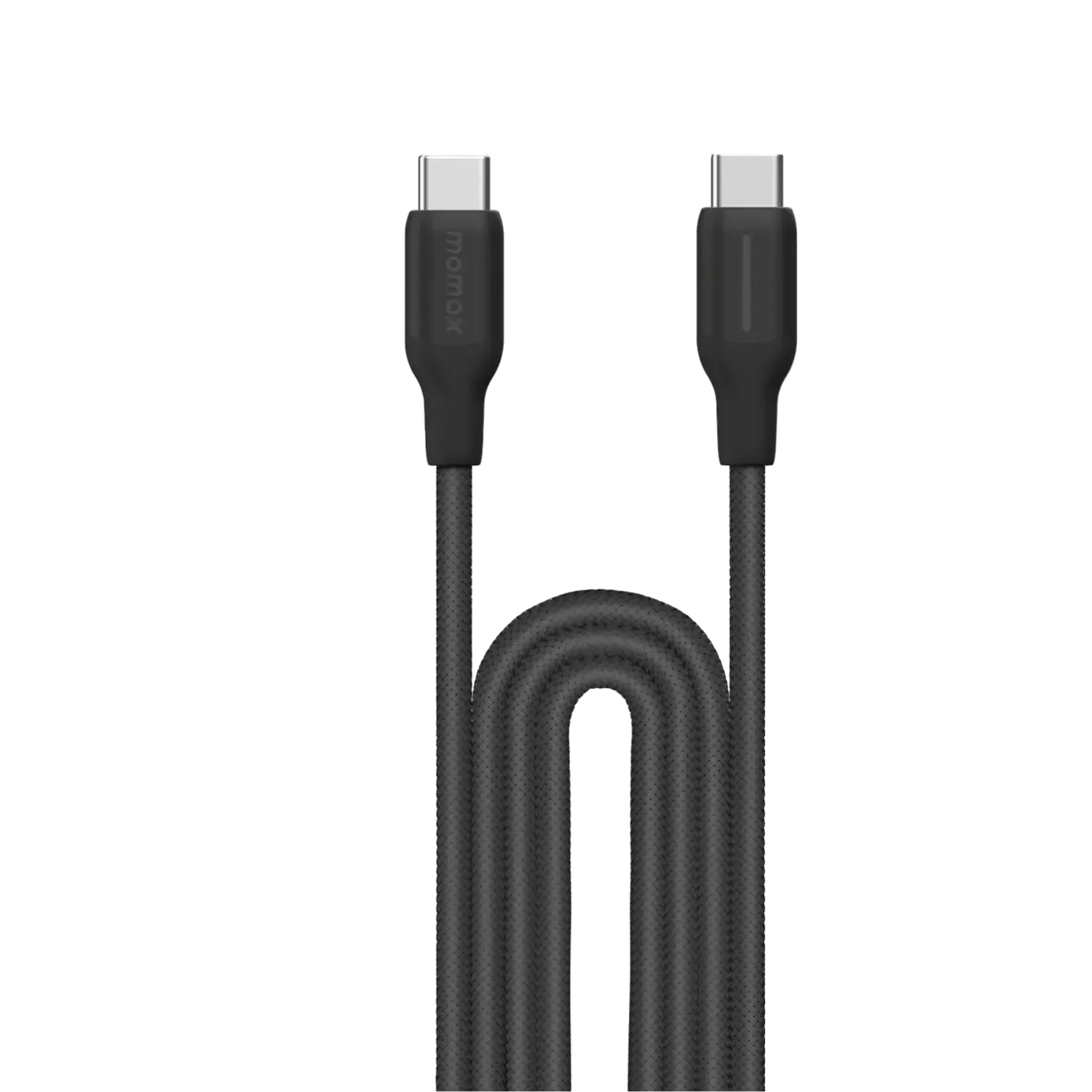 Momax DC25W Flow USB-C to USB-C Braided Cable, 2M 100W Black