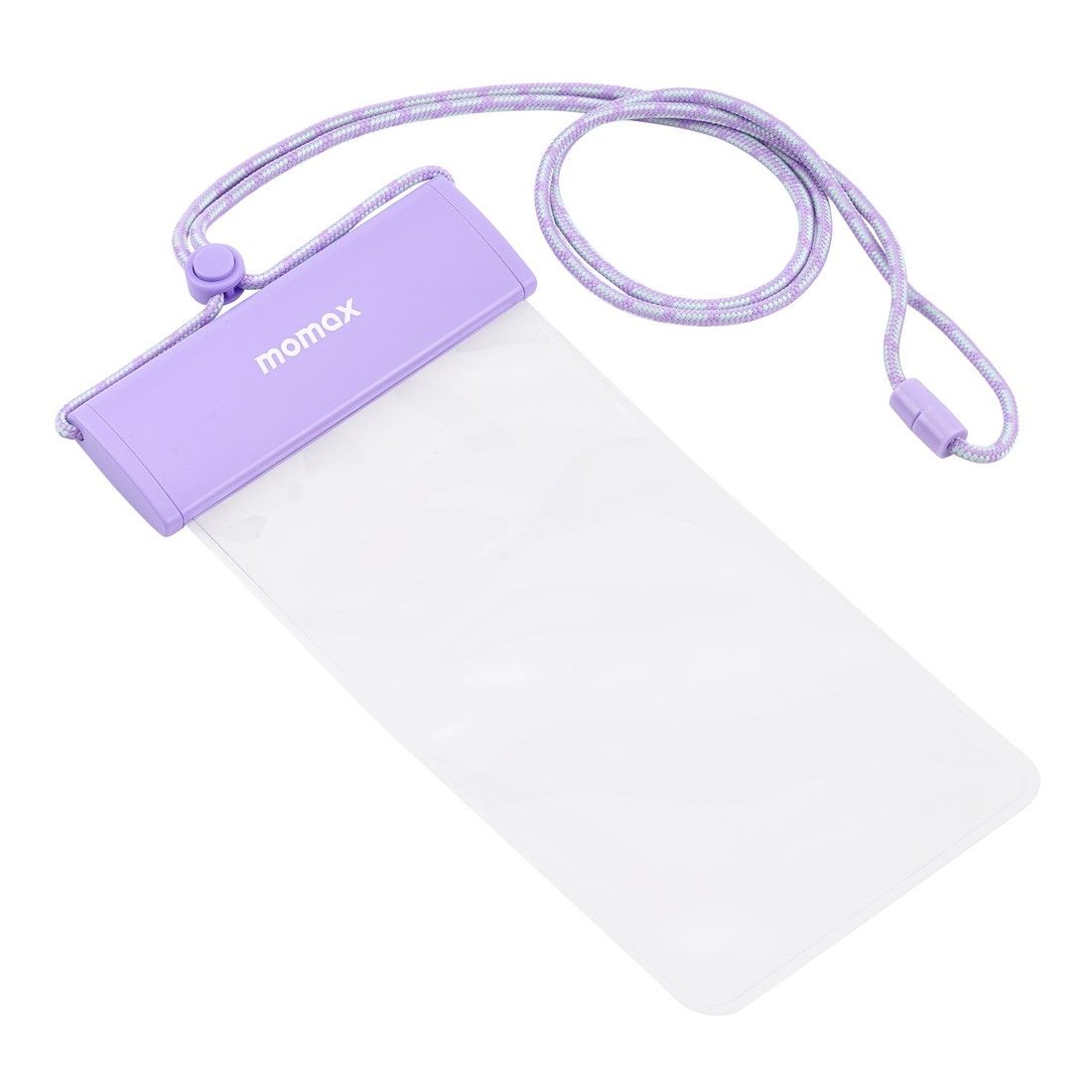 Momax SR25U Waterproof Pouch Universal with Neck Strap, Purple
