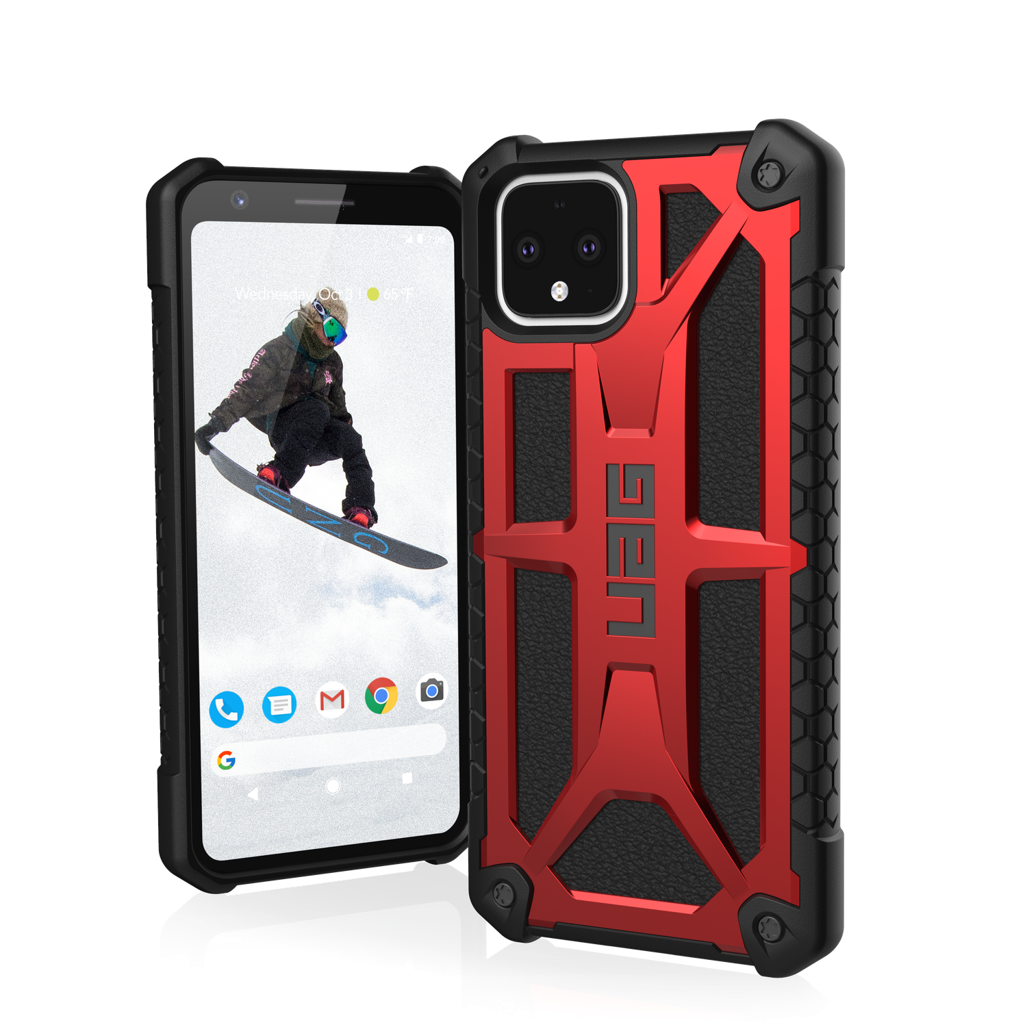 UAG Google Pixel 4 Monarch Case, Crimson | UAG Singapore