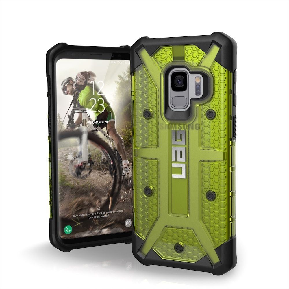 UAG Samsung Galaxy S9 Plasma Case, Citron/Black (Yellow Transparent) | UAG Singapore