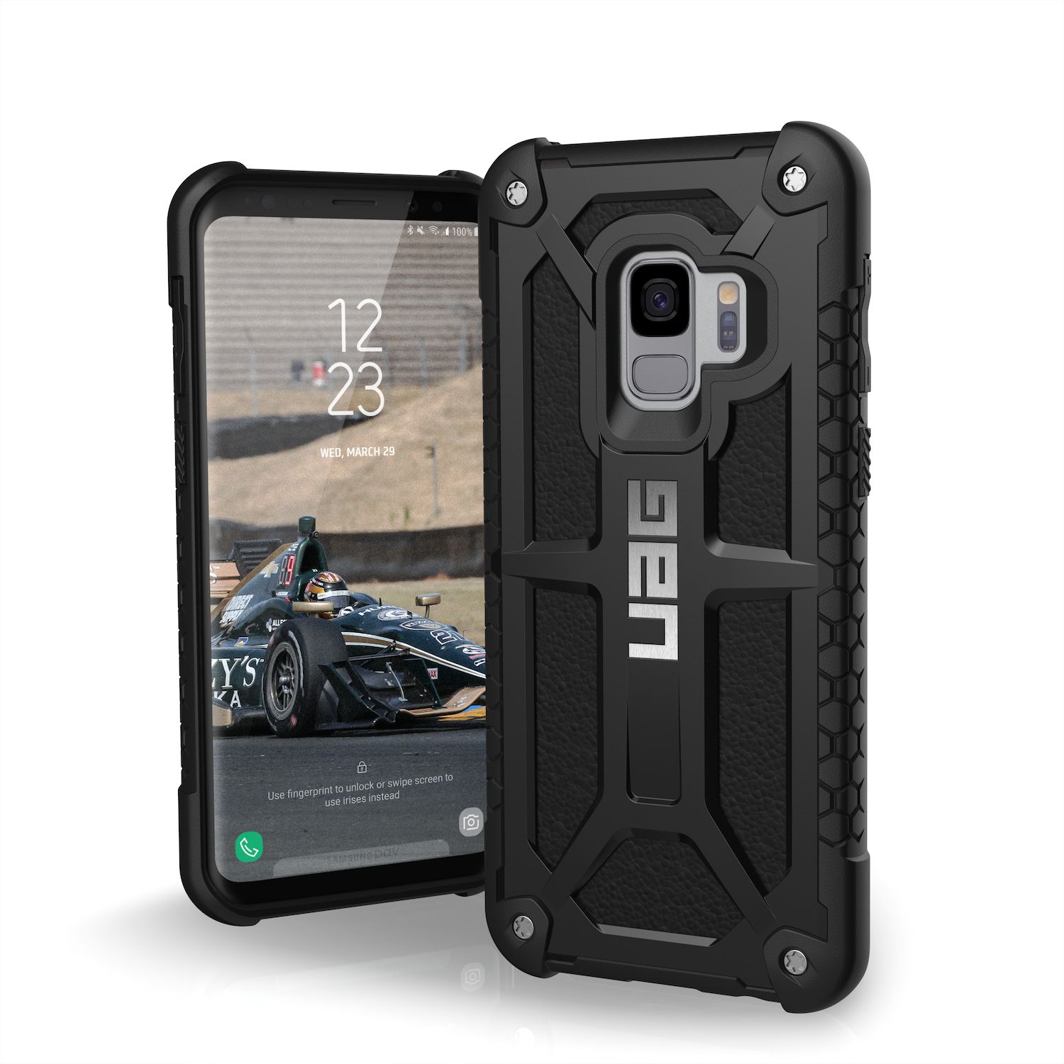UAG Samsung Galaxy S9 Monarch Case, Black/Silver () | UAG Singapore