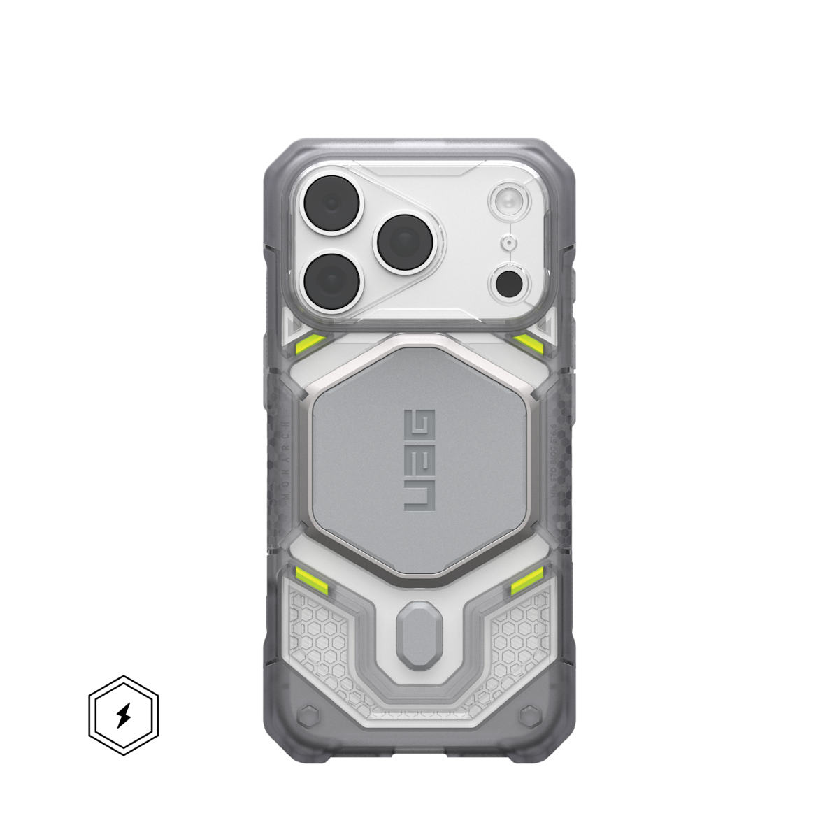 UAG iPhone 18 Pro Monarch Pro Veil MagSafe Case, Ice | UAG Singapore