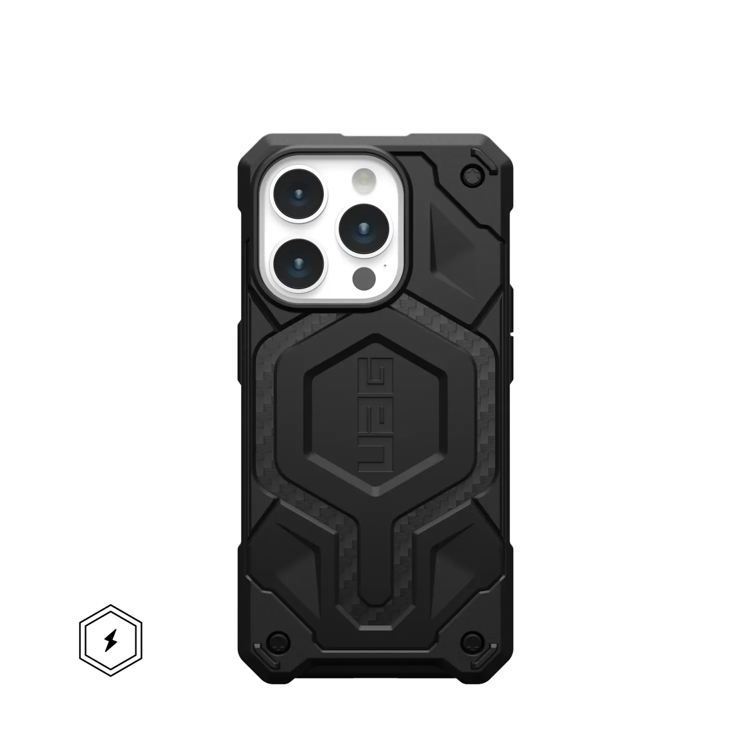 UAG iPhone 15 Pro Monarch Pro, Carbon Fiber | UAG Singapore