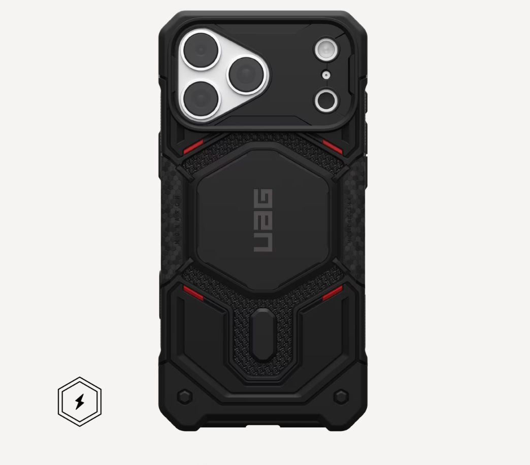 UAG iPhone 18/17 Pro Max Monarch Pro Cap Case, Kevlar Black