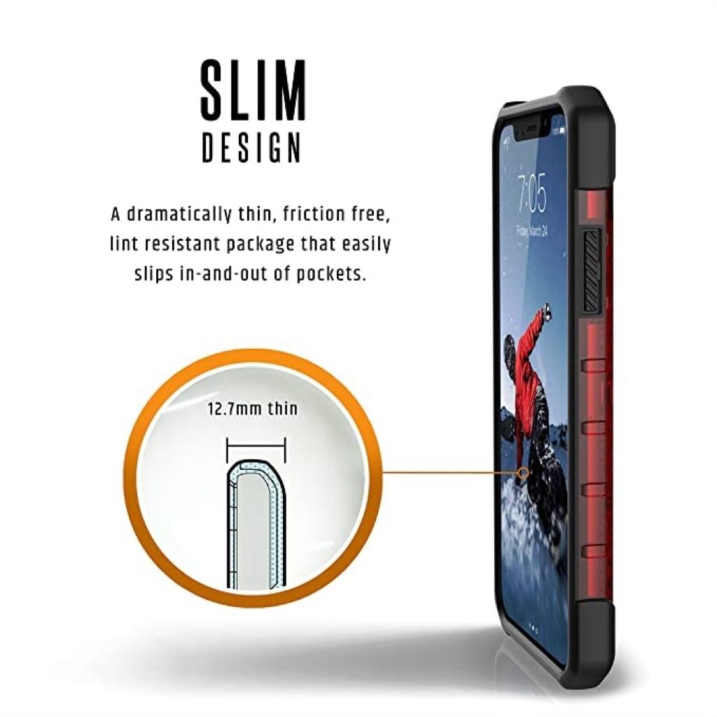 UAG iPhone Xs Max Plasma Case, Magma (Red Transparent) | UAG Singapore