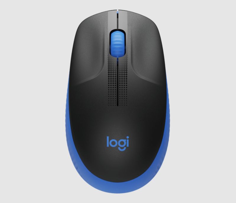 LOGITECH M190 FULL-SIZE WIRELESS MSE BLUE