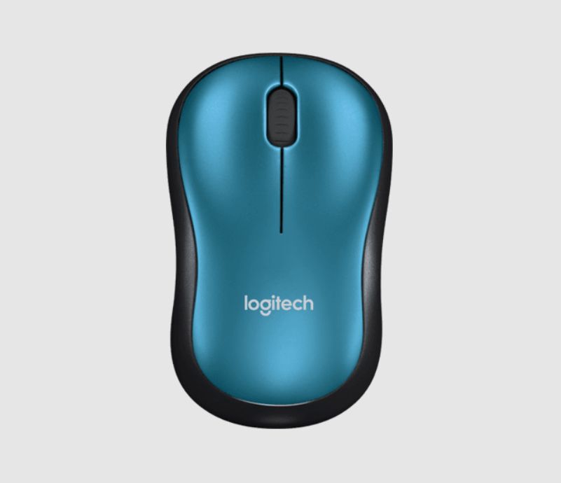 LOGITECH M185 WIRELESS MOUSE BLUE