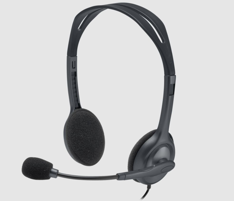 LOGITECH H111 STEREO HEADSET *SINGLE 3.5" JACK*