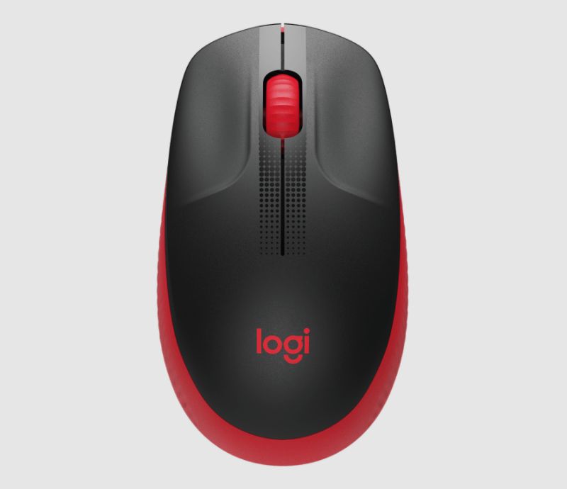 LOGITECH M190 FULL-SIZE WIRELESS MSE RED