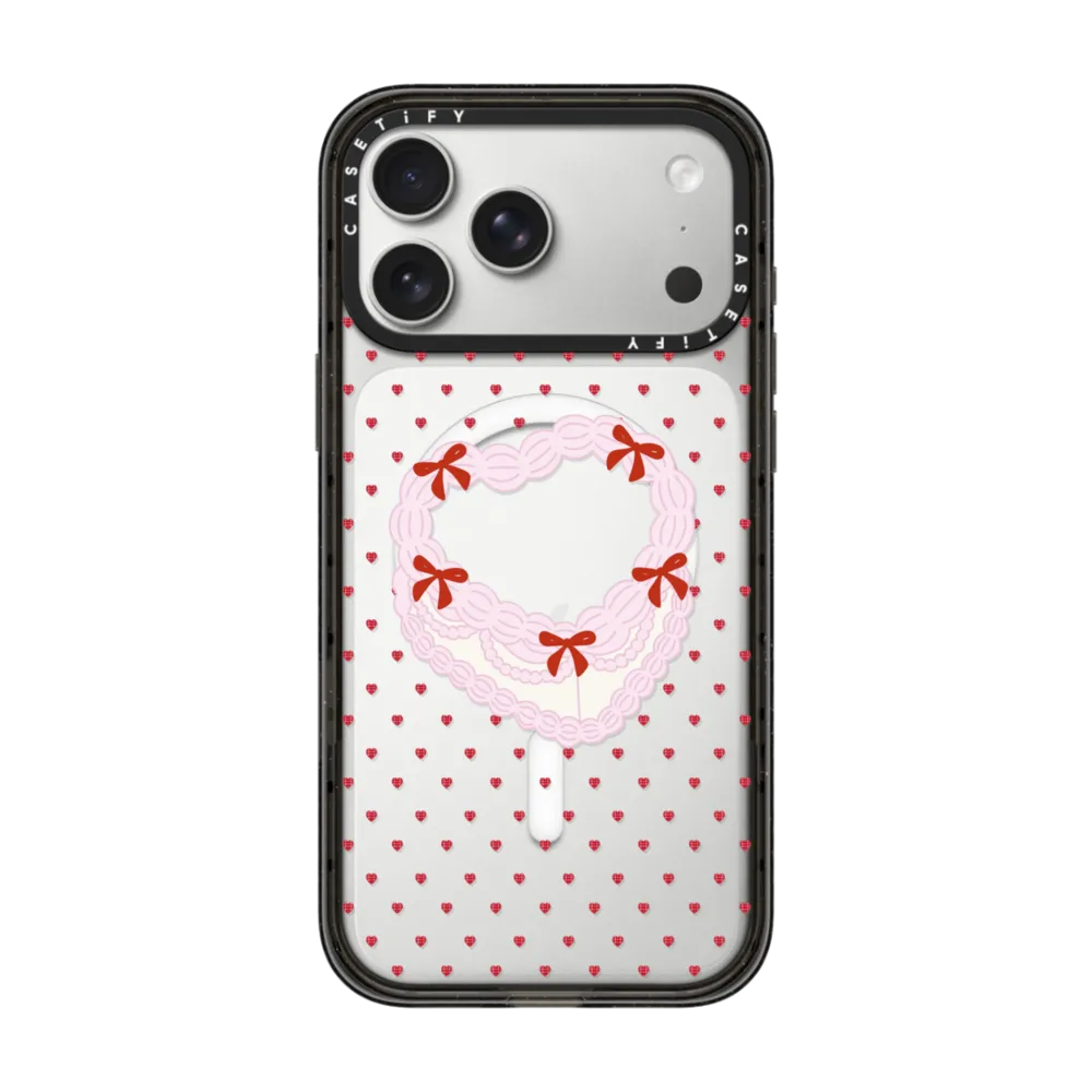 CASETiFY iPhone 18/17 Pro Max Impact Case, Heart Cake