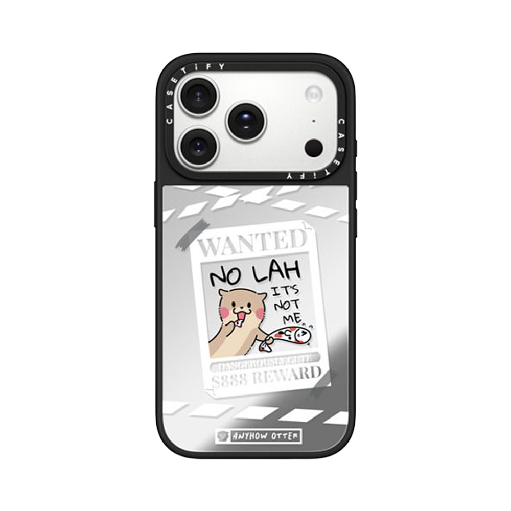 CASETiFY iPhone 18/17 Pro Mirror Case, Otter Wanted