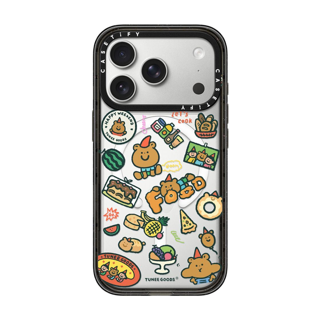 CASETiFY iPhone 18/17 Pro Impact Case, Food Map
