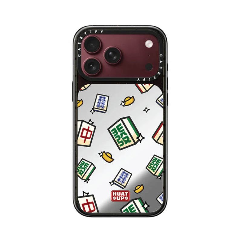 CASETiFY iPhone 18/17 Pro Mirror Case, Mahjong