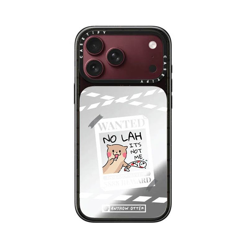 CASETiFY iPhone 18/17 Pro Mirror Case, Otter Wanted