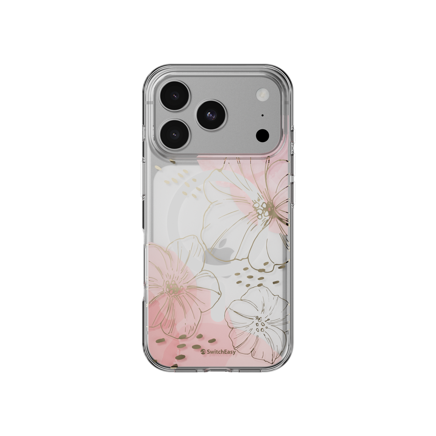 SwitchEasy iPhone 18 Pro Fleur M 3D Patterned Protective Case, Gold