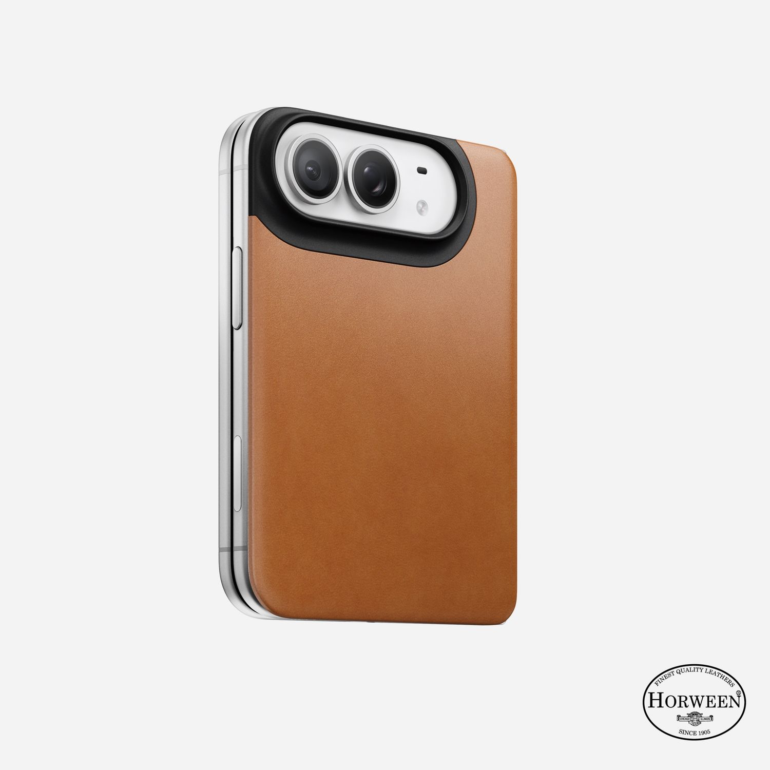 NOMAD Magnetic Leather Back - iPhone Duo