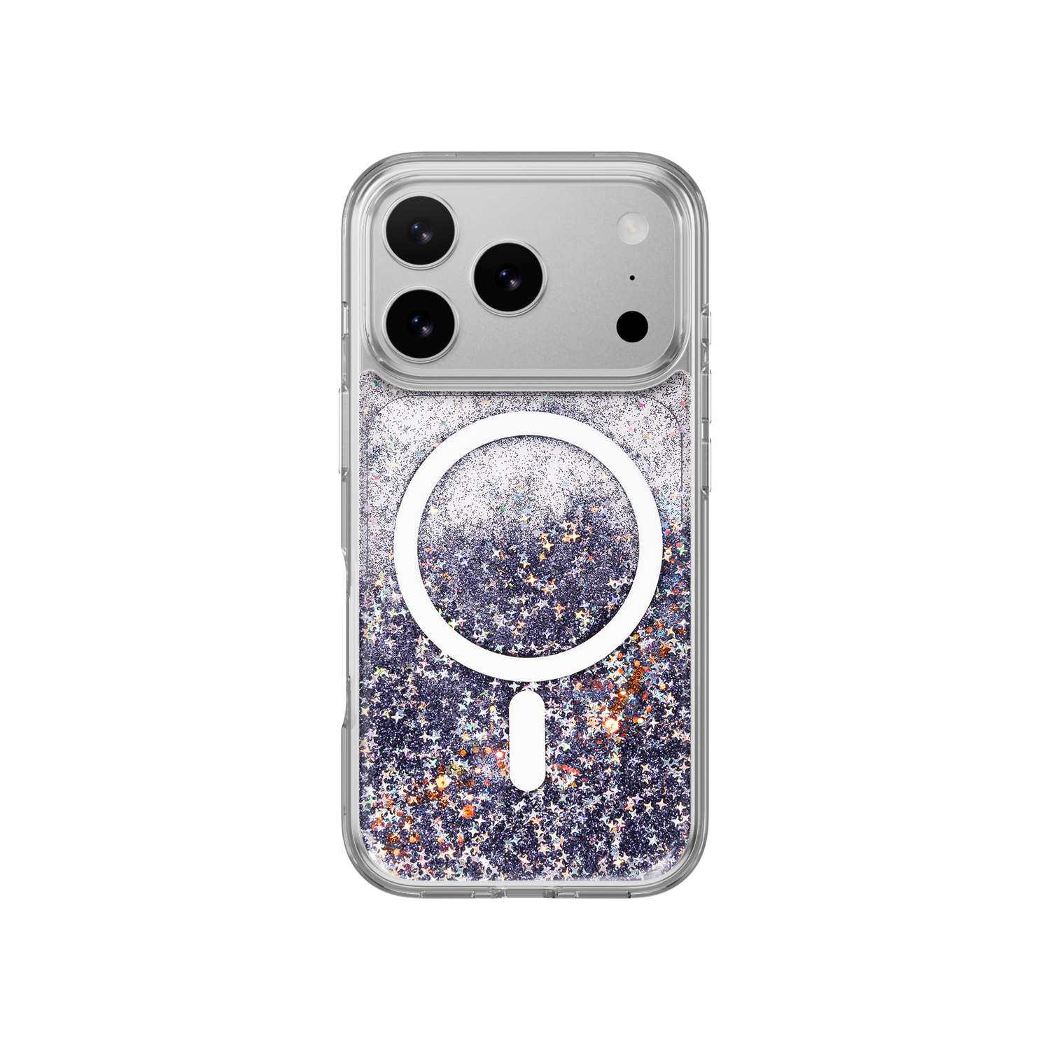 SwitchEasy iPhone 18 Pro Starfield M 3D Glitter Protective Case, Stardust