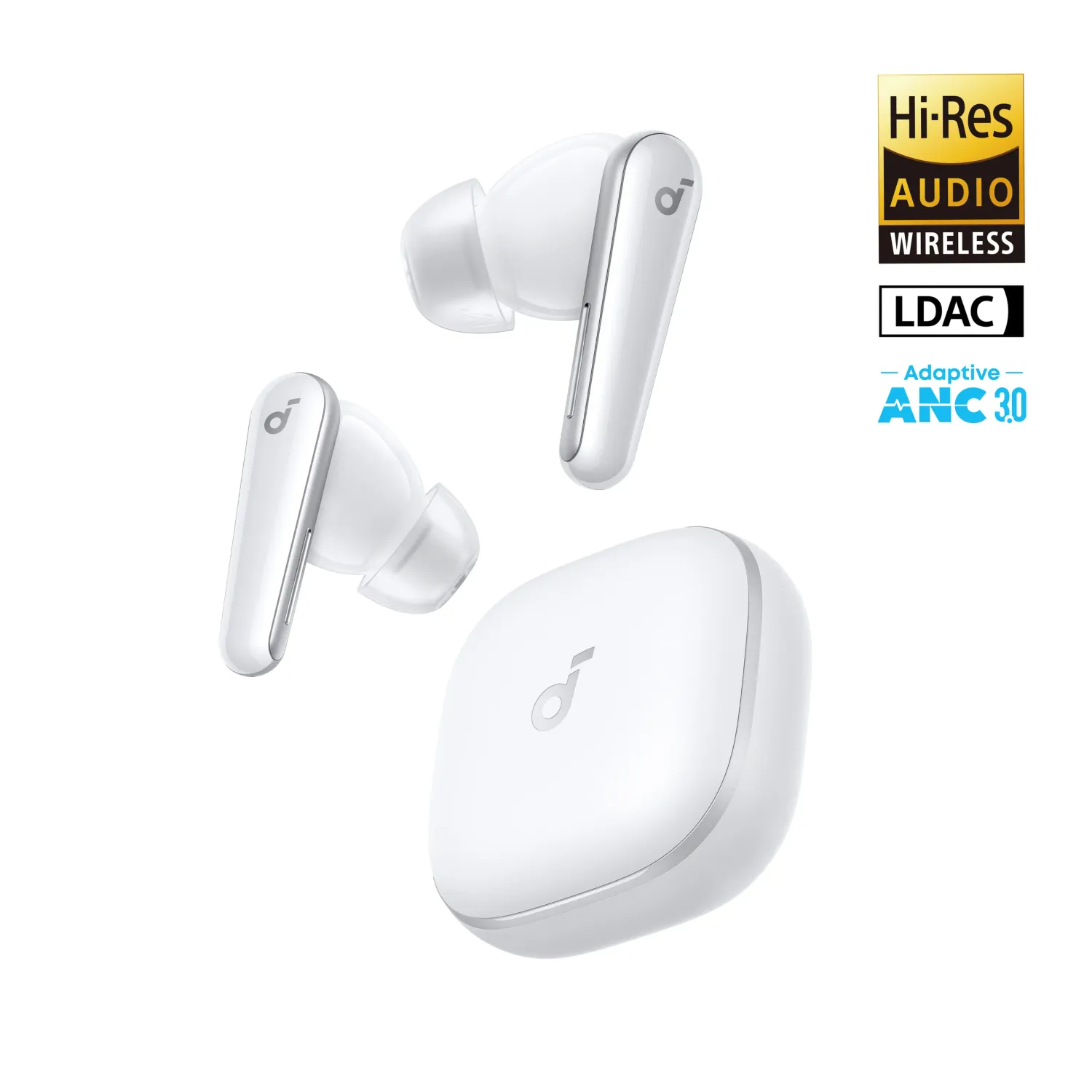 Anker Soundcore A3957 Liberty 5 ANC Earbuds, White