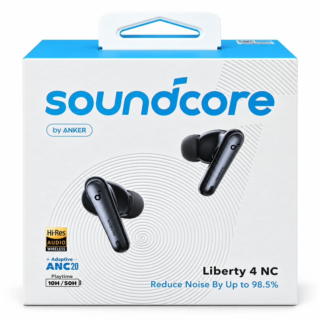 Anker A3947 Soundcore Liberty 4 NC Earbuds, Black
