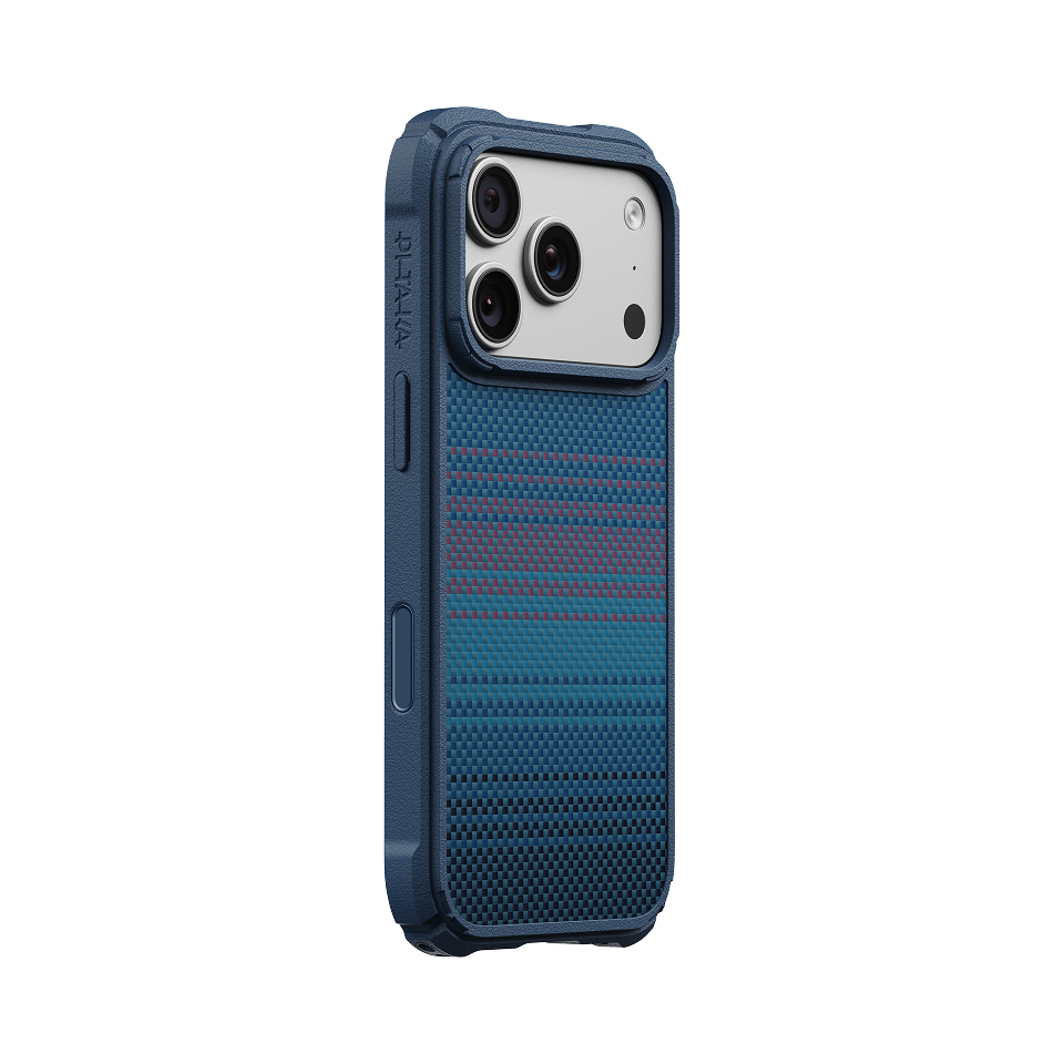 PITAKA iPhone 18 Pro Cairn Case, Night Midnight - view 1