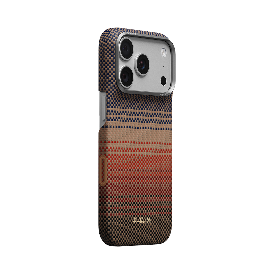 PITAKA iPhone 18 Pro Edge Case, Sunset - view 1