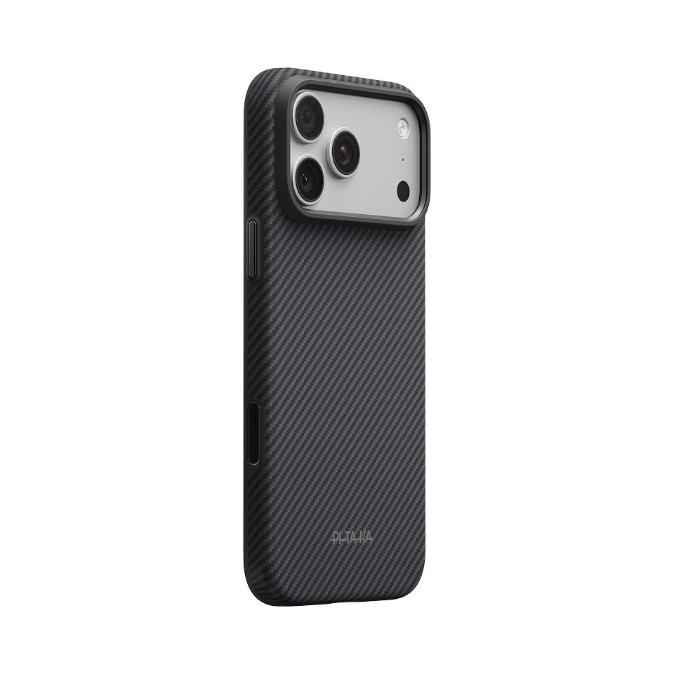 PITAKA iPhone 18 Pro Max Summa Case, Black/Grey - view 1