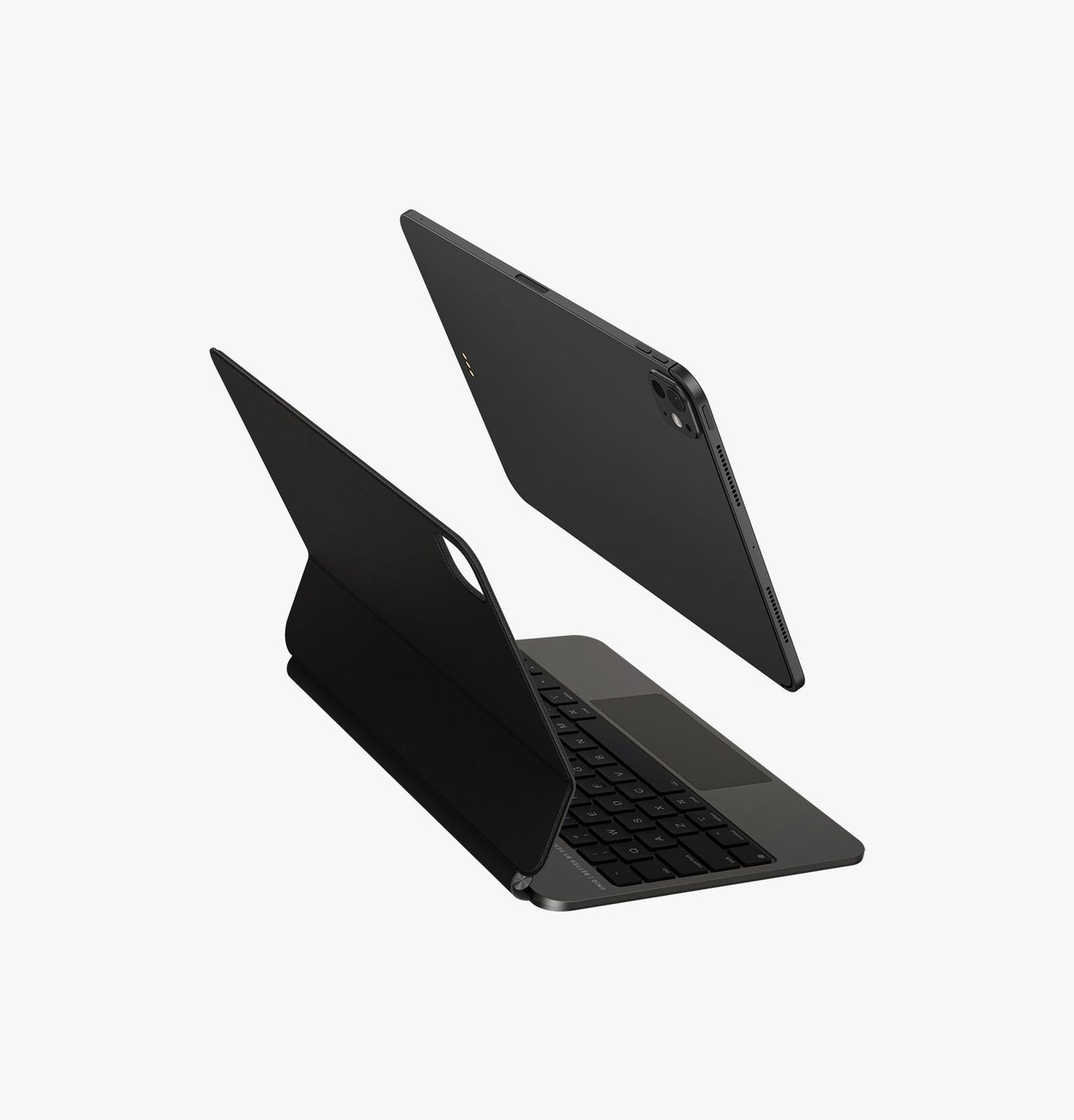 Uniq iPad Air 11 (M2-M4) Venno Pro Case w Keyboard, Black