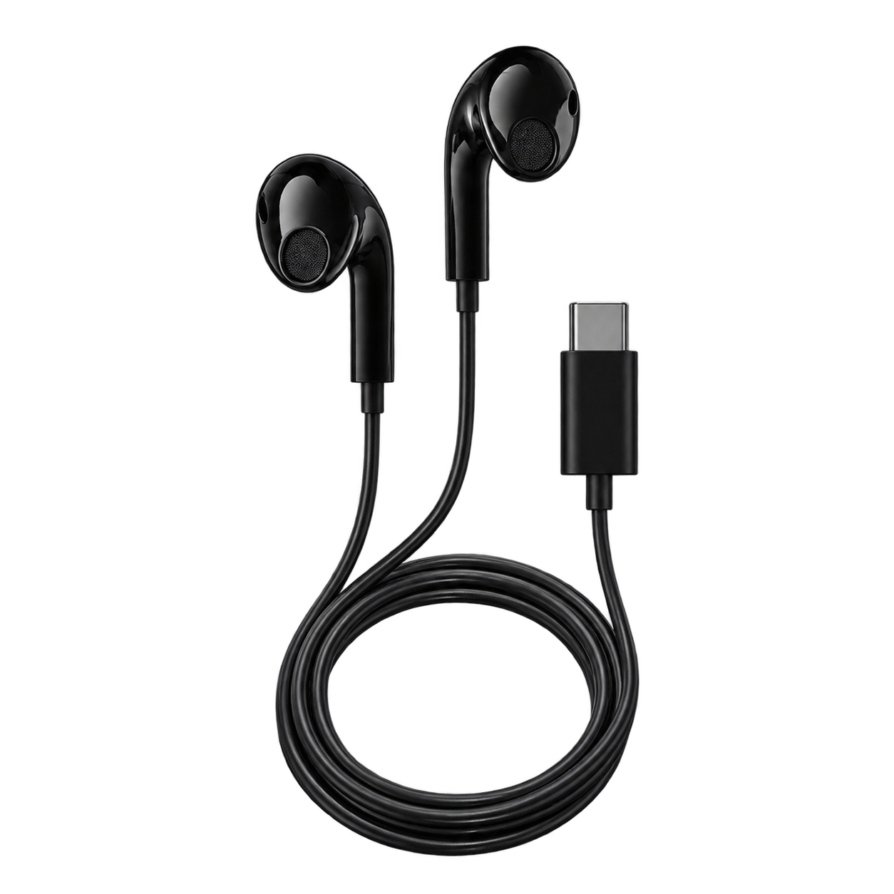 Baseus Encok CZ17 Type-C Wired Earphones Black