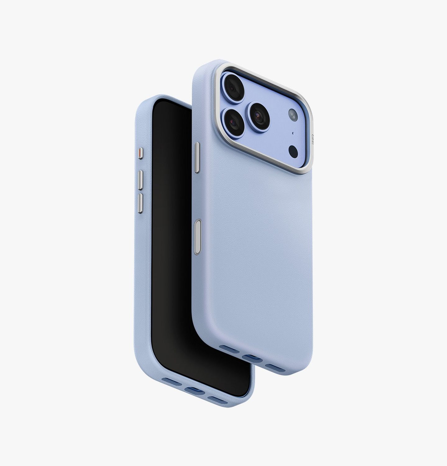 Uniq iPhone 18 Pro Lyden Case, Frost Blue