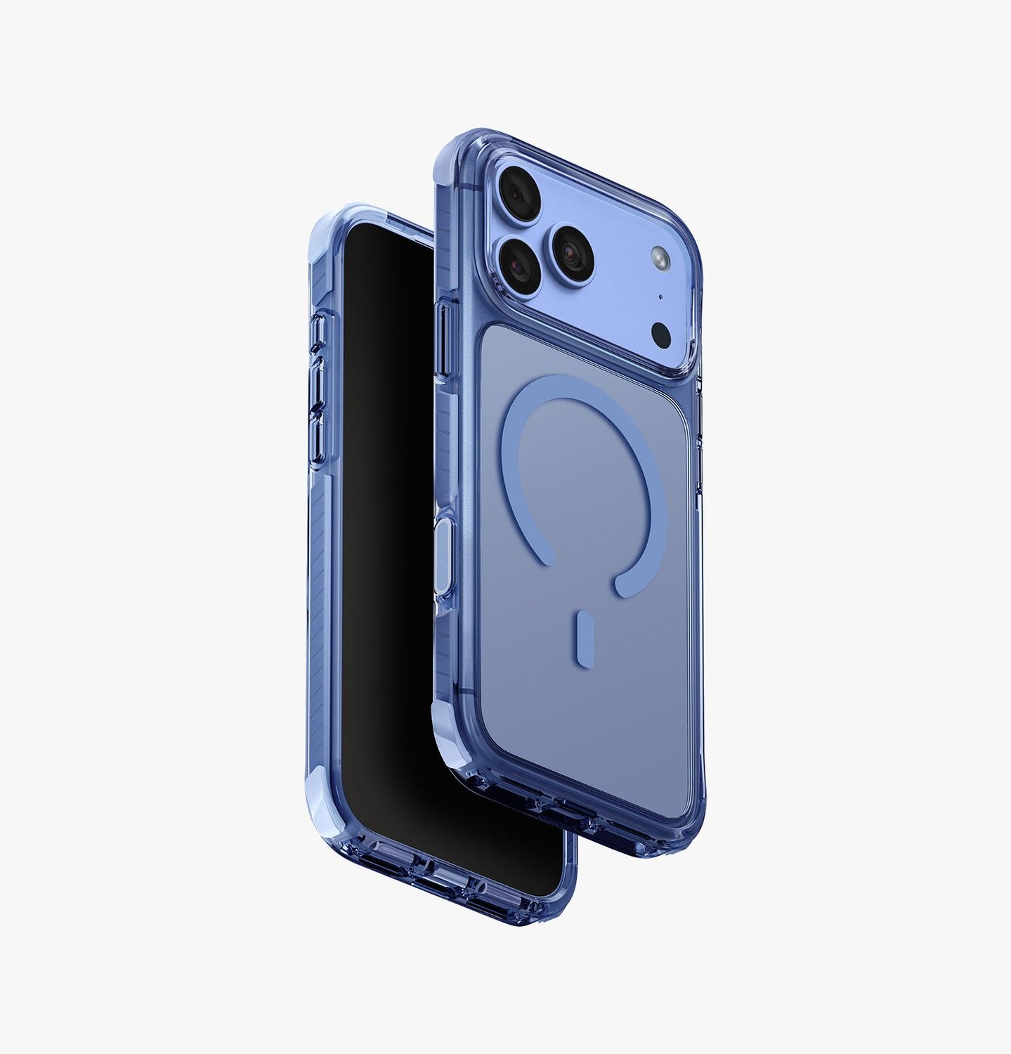 Uniq iPhone 18 Pro Max Combat Case, Polar Blue