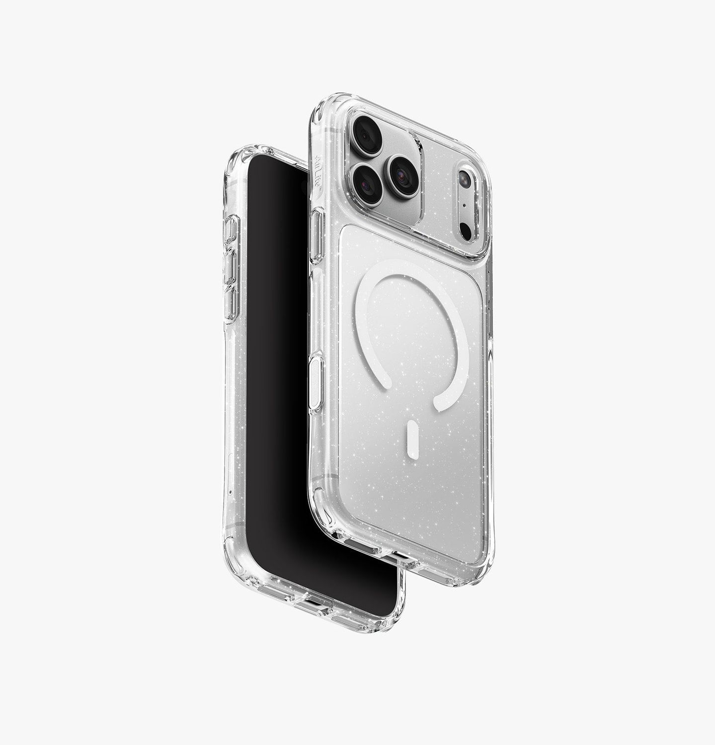 Uniq iPhone 18 Pro Max Lifepro Xtreme Case, Tinsel Lucent