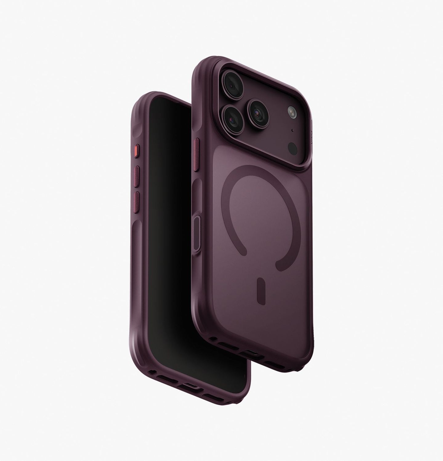 Uniq iPhone 18 Pro Veren Case, Burgundy Frost