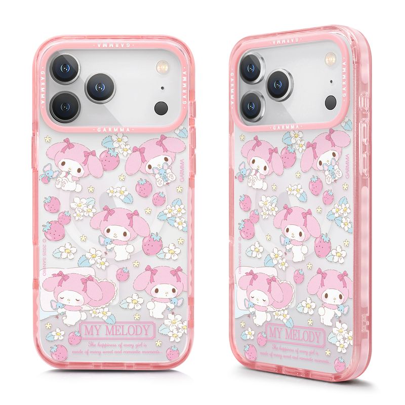 Sanrio Garmma iPhone 18/17 Pro Max MagSafe Case - My Melody Strawberry