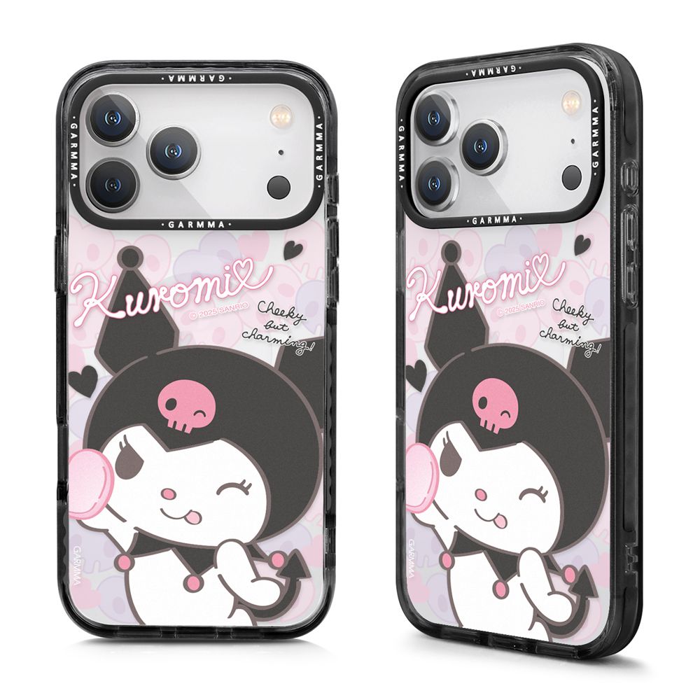 Sanrio Garmma iPhone 18/17 Pro MagSafe Case - Kuromi Heart Shoot