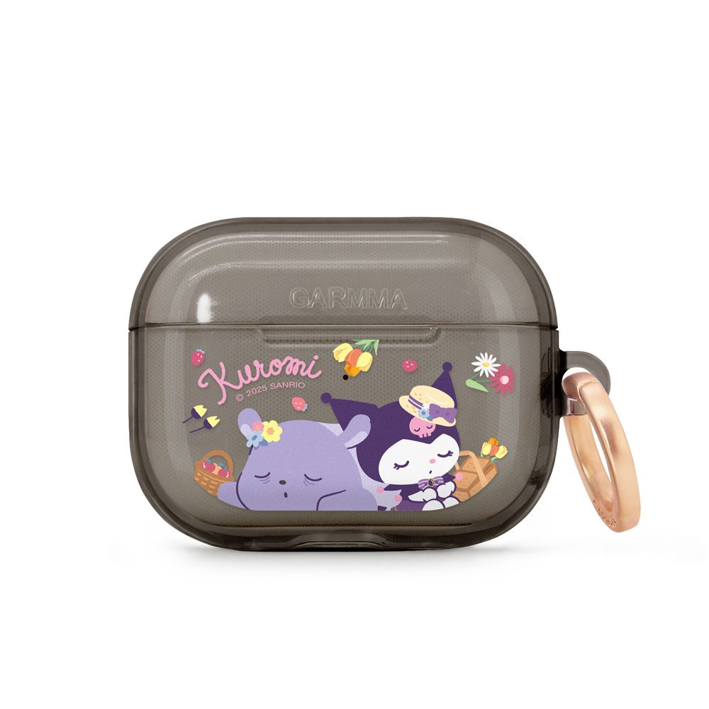 Sanrio Garmma AirPods Pro 3 Case - Kuromi Picnic Time
