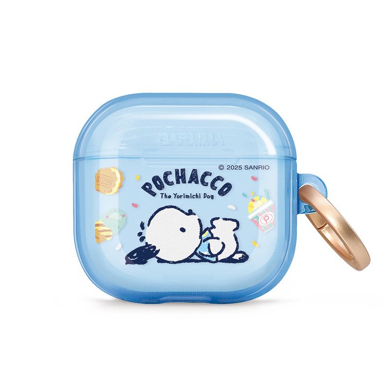 Sanrio Garmma AirPods 4 Case - Pochacco Colorful Cone