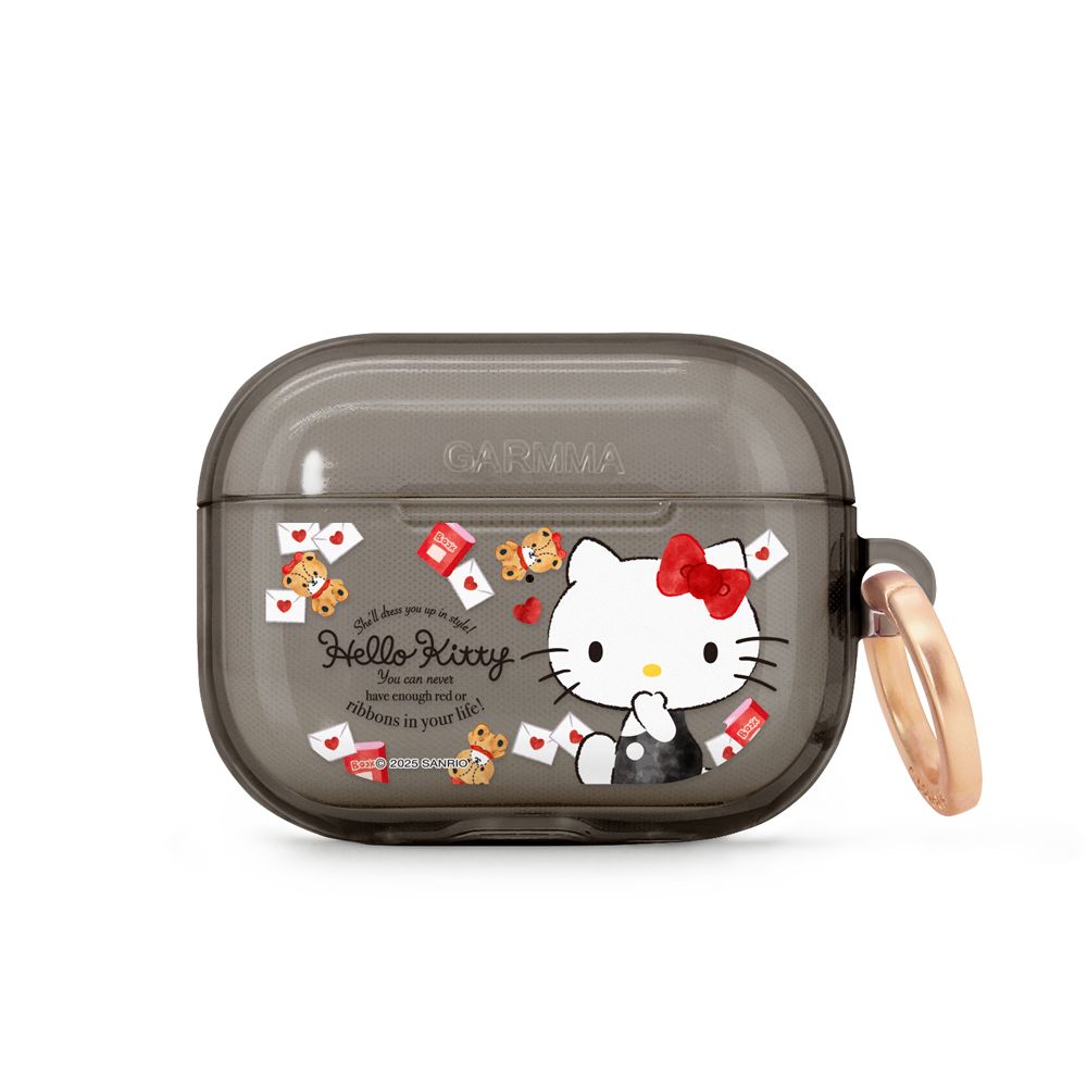 Sanrio Garmma AirPods Pro 3 Case - Hello Kitty Bear Love Letter
